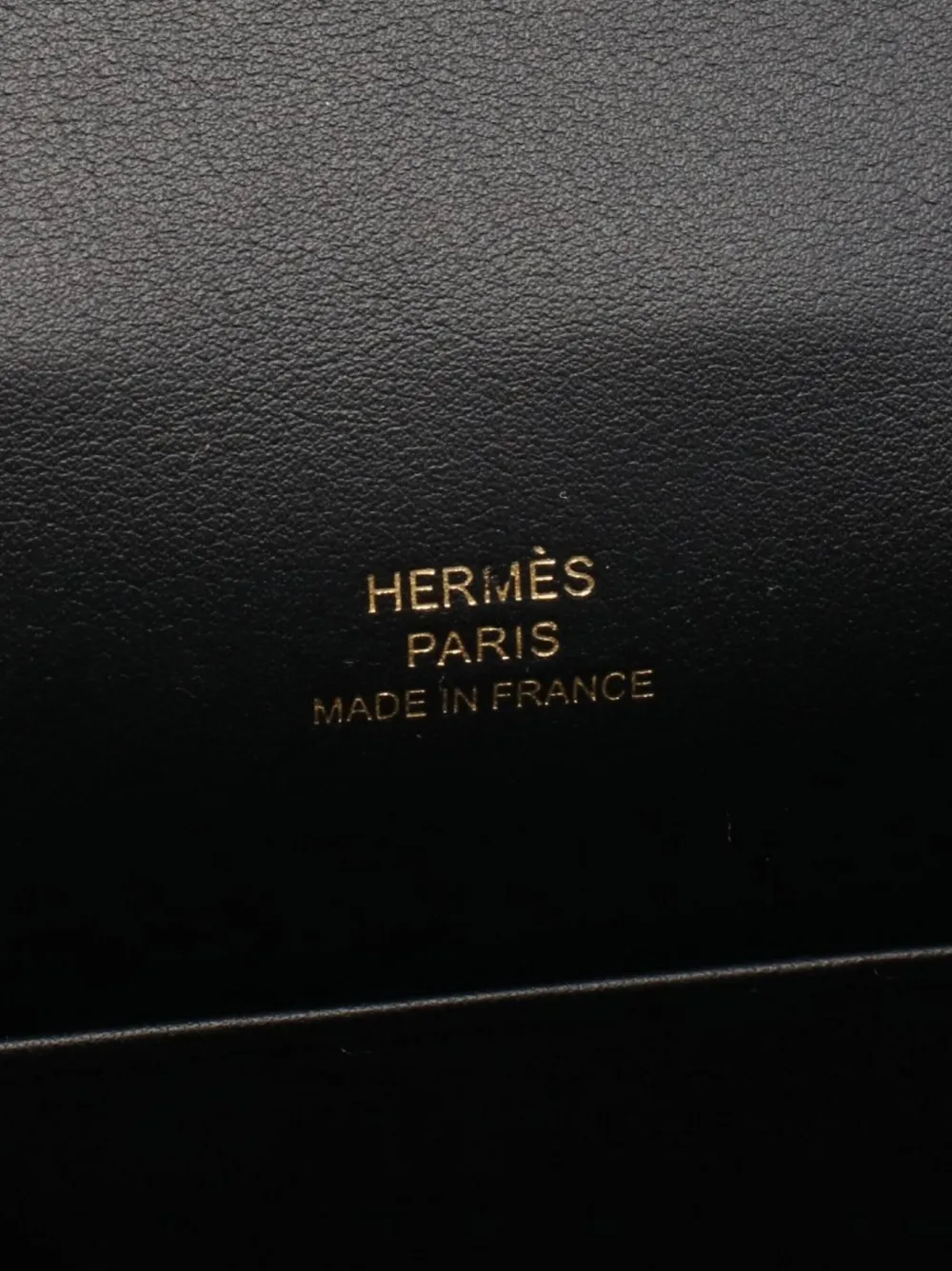 Pre-owned Hermes 2024 Pochette Kelly Bag In Black