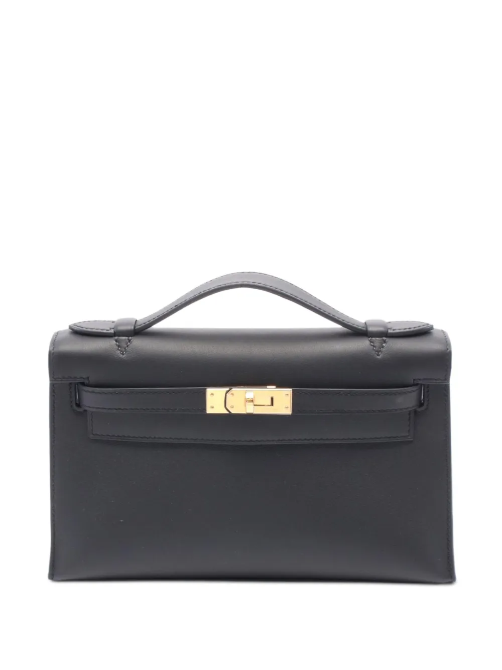 Hermès Pre-Owned sac à main Pochette Kelly (2024) | noir | Image 1