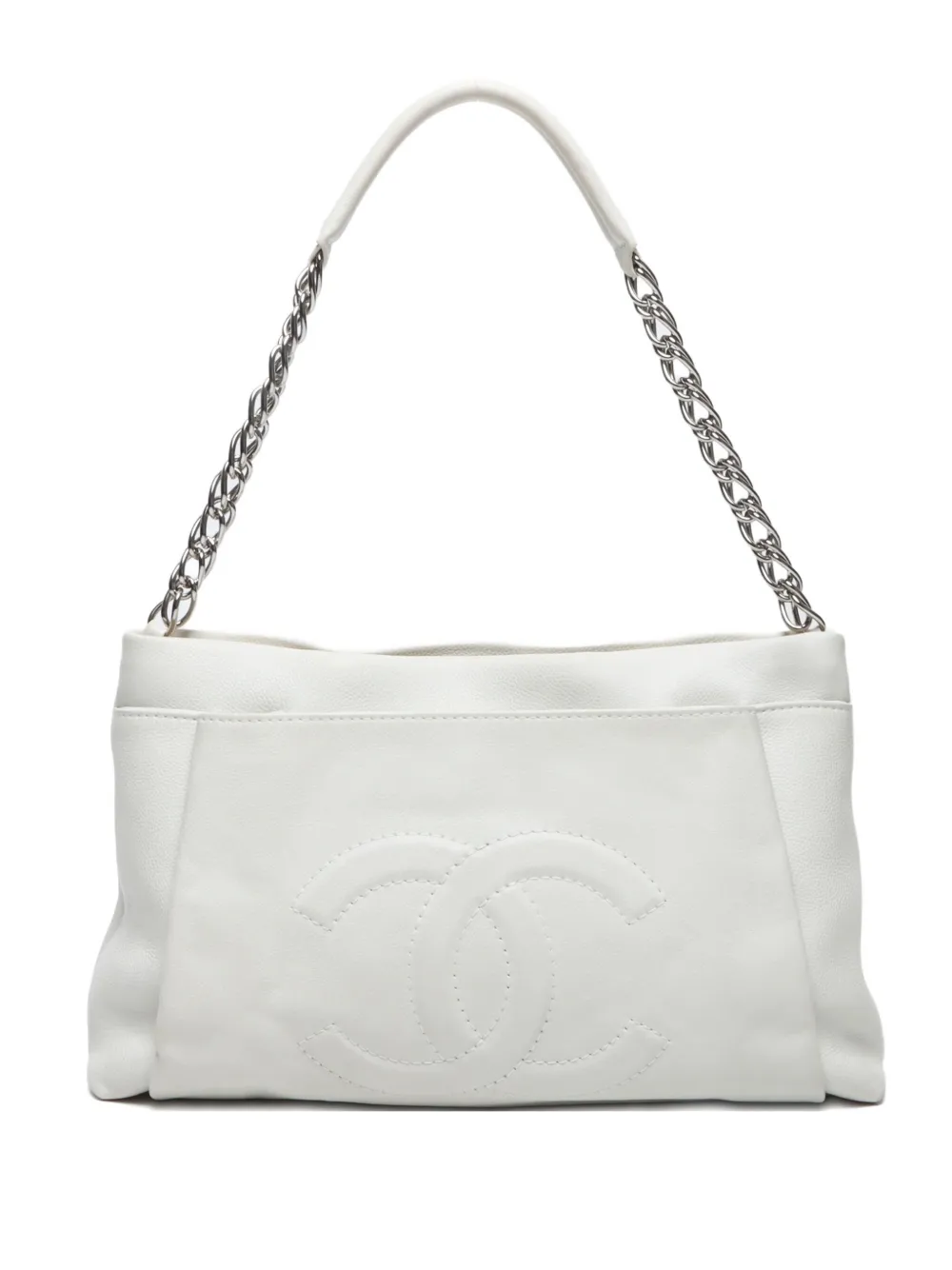 CHANEL Pre-Owned 2008-2009 Timeless shoulder bag | White | Image 1