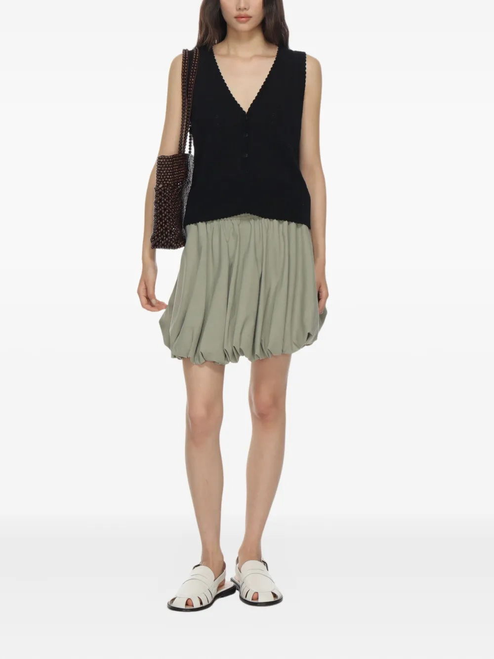Cordera knitted sleeveless cardigan | Cardigans | Image 2