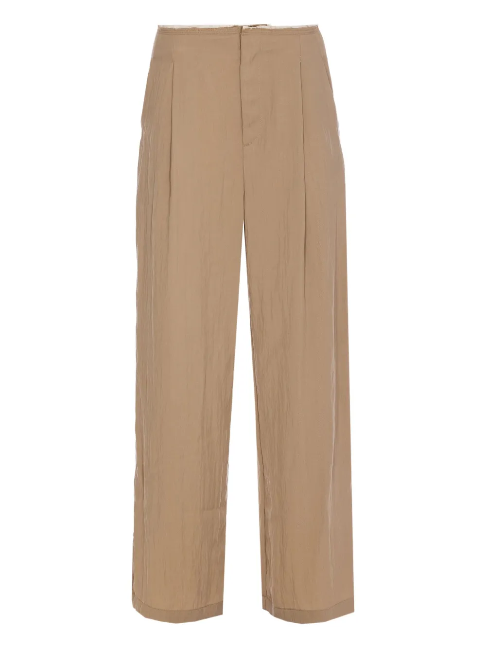 Eleh straight-leg trousers | Brown | Image 1