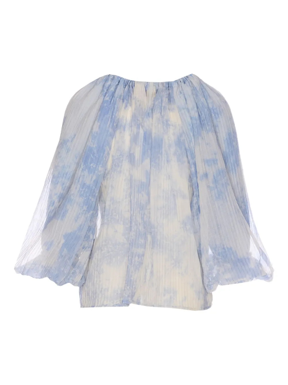 Eleh pleated blouse - Blauw