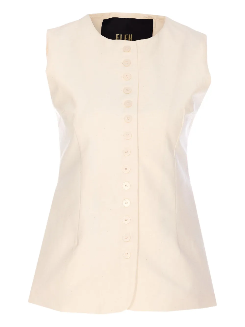 Eleh button-up waistcoat | Neutrals | Image 1