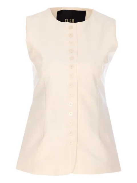 Eleh button-up waistcoat