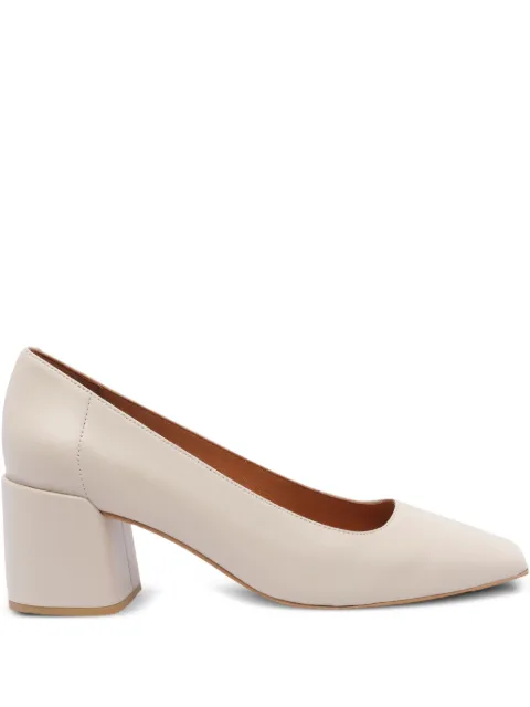 ANGEL ALARCON 65mm leather heeled pumps
