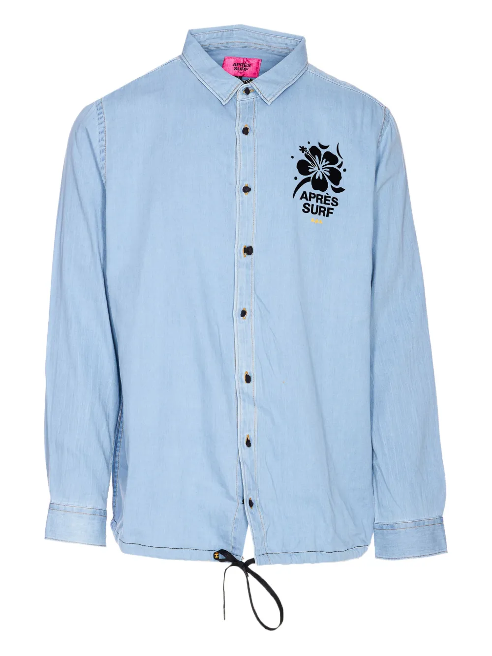 Après Surf camisa de algodón | azul | Image 1