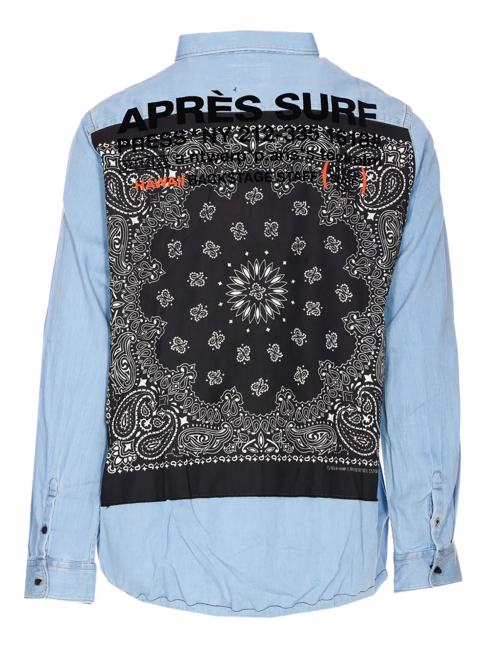 Après Surf cotton shirt - Blauw
