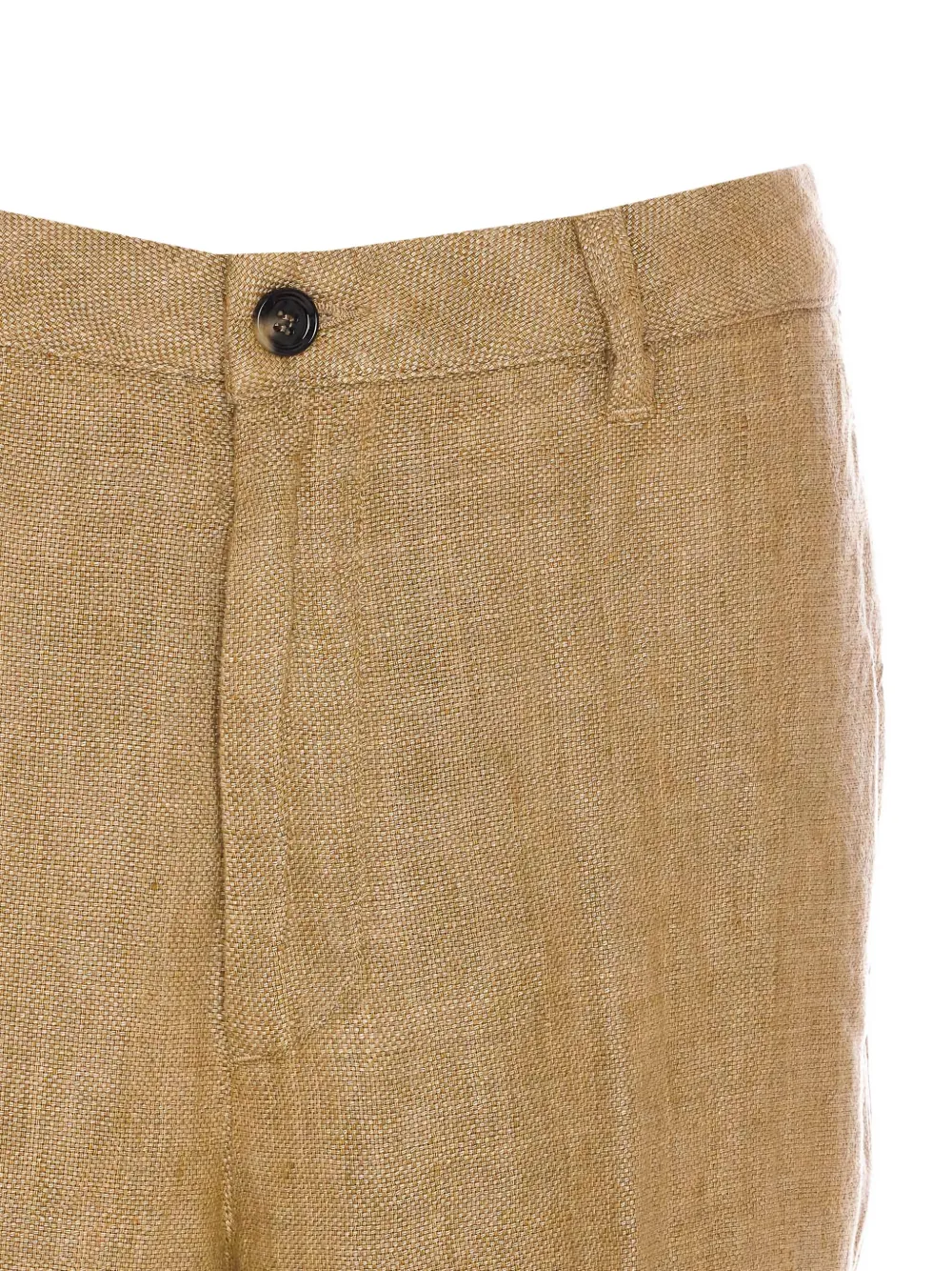 TRUE AVENUE linen trousers - Beige