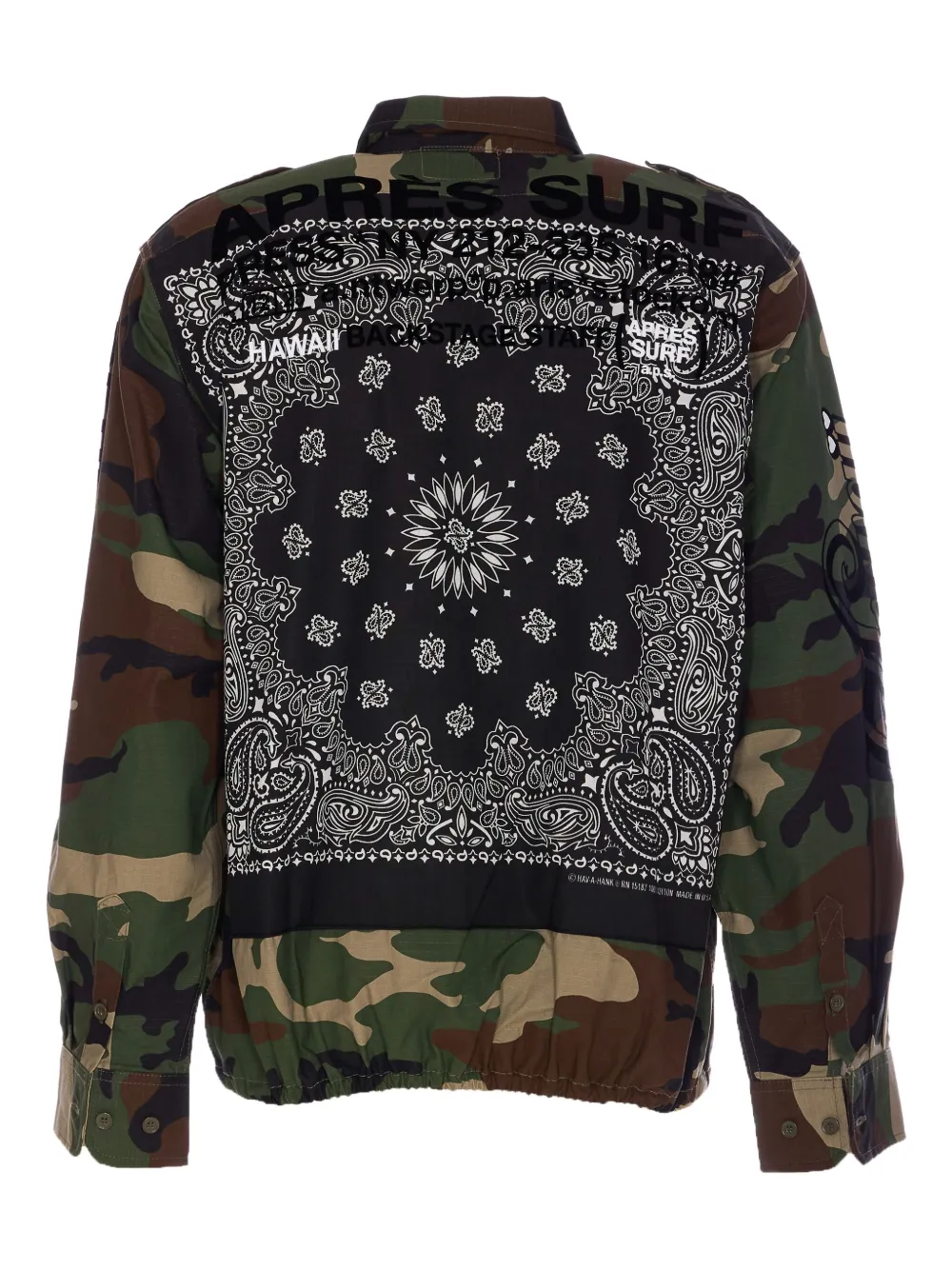 Après Surf Hemdjacke mit Camouflage-Print | Hemdjacken | Image 2