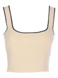 Eleh cropped top - White