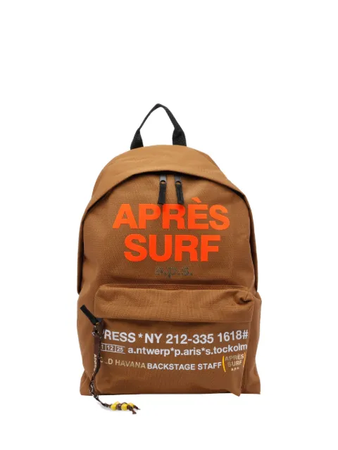 Pret A Surf logo-print backpack 