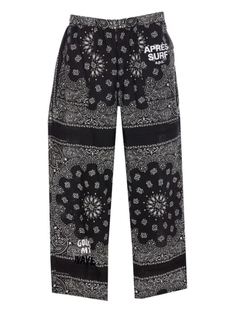Après Surf cotton trousers 
