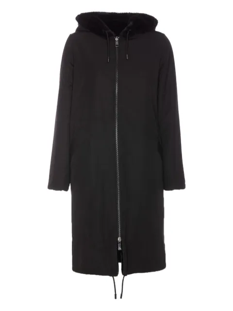 LOU ANDREA zip-up coat 