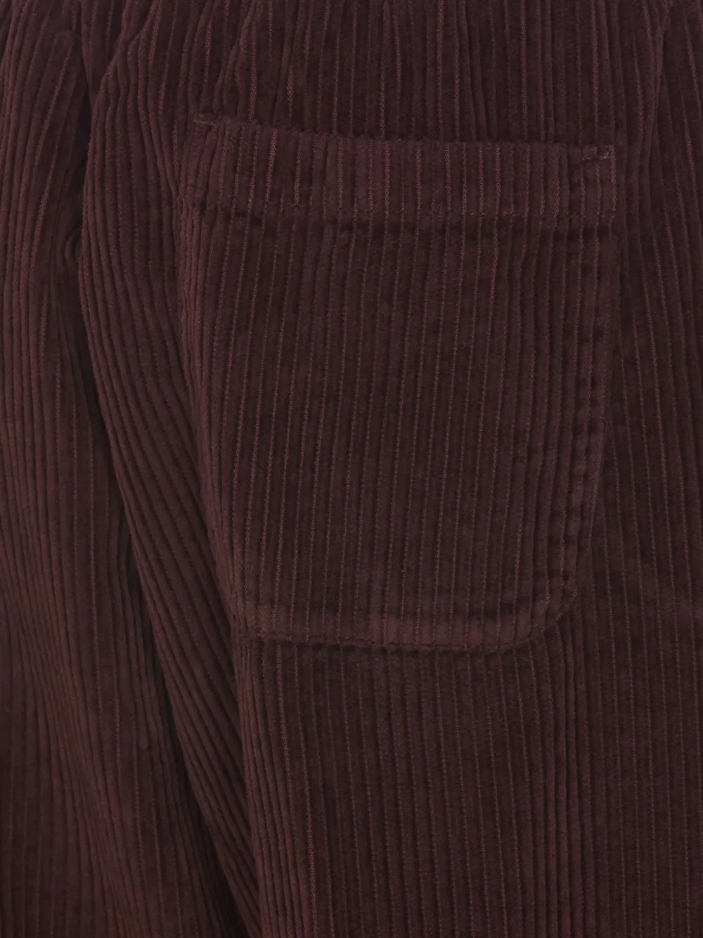 TRUE AVENUE Katoenen broek Bruin