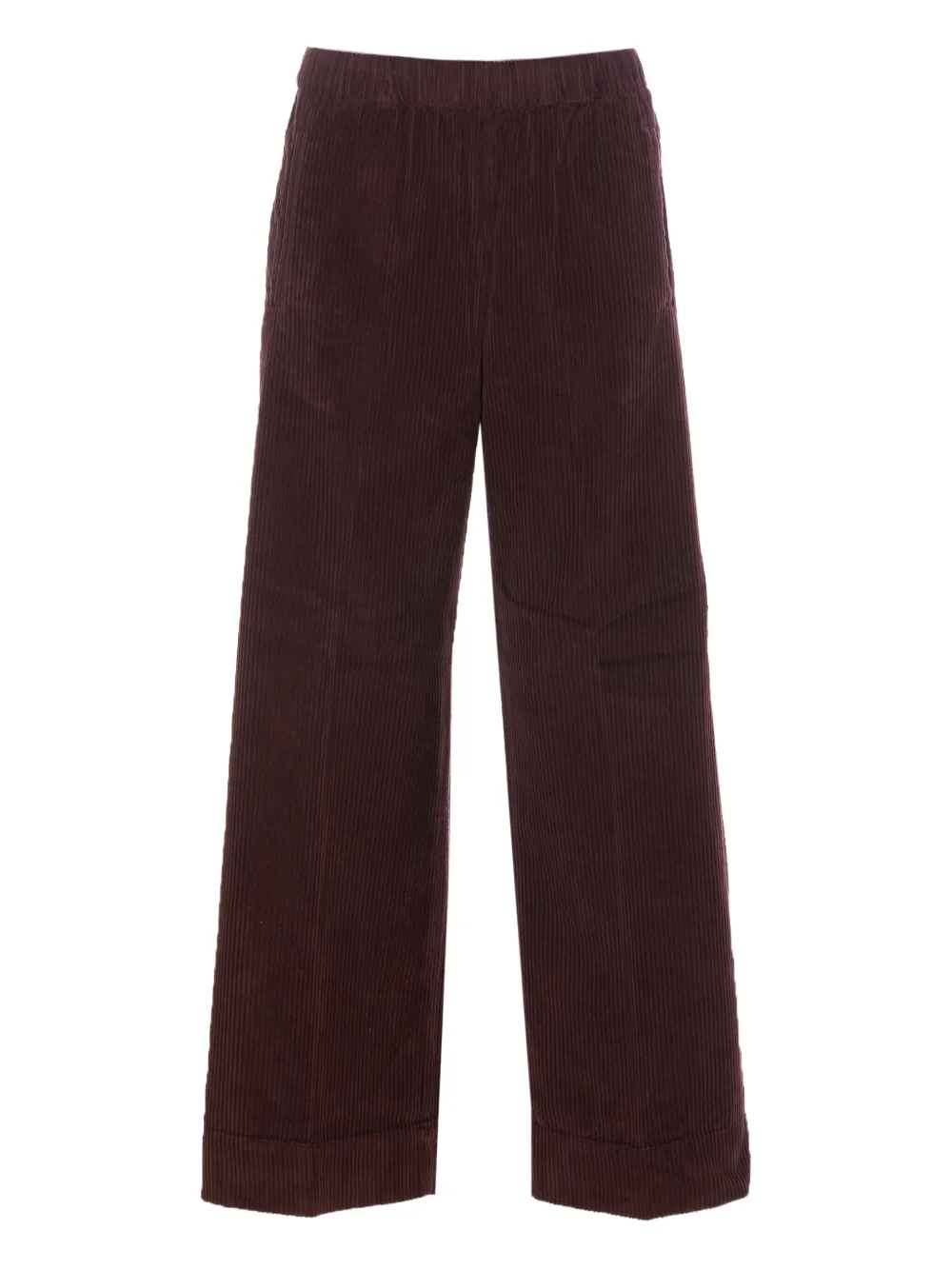 TRUE AVENUE Katoenen broek Bruin