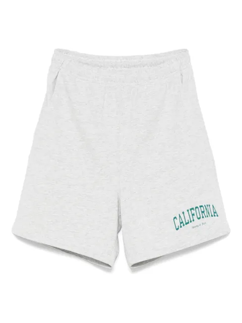 Sporty & Rich cotton-blend shorts