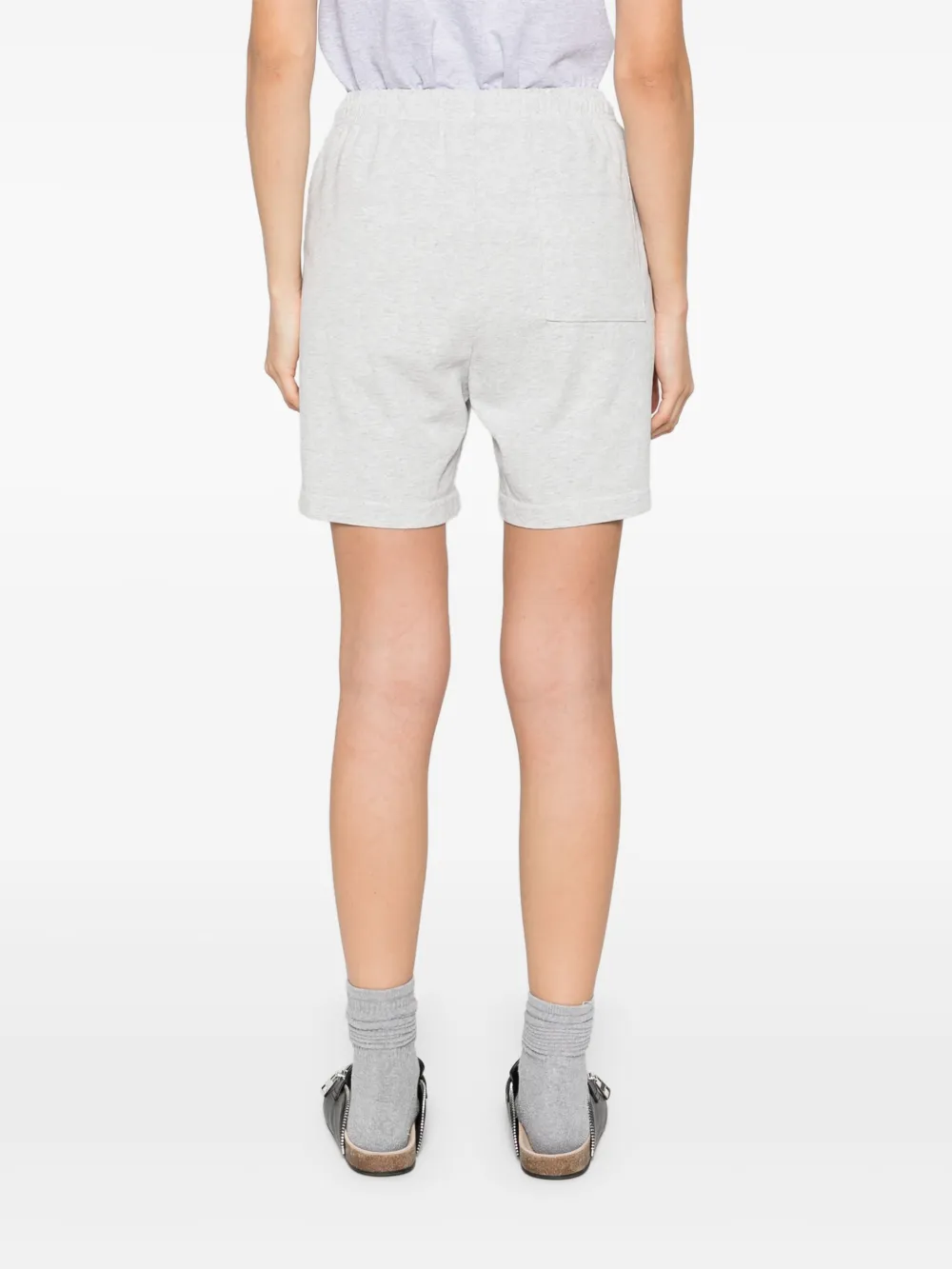 Sporty & Rich Shorts van katoenblend Grijs