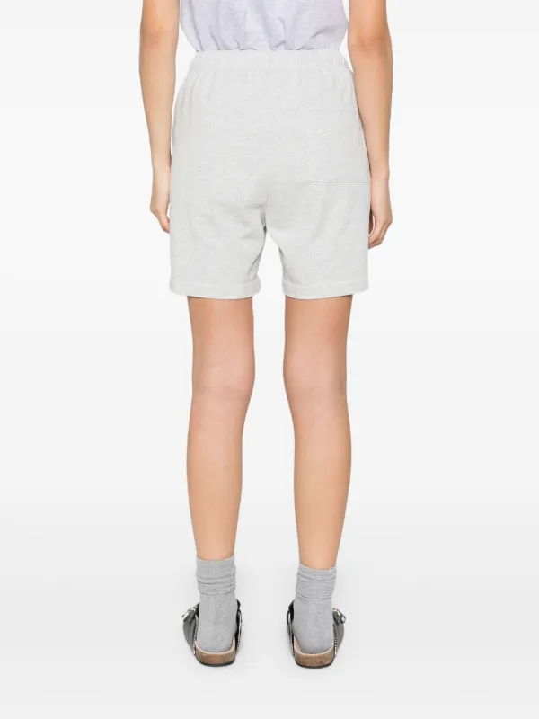 Sporty & Rich コットンブレンド ショートパンツ | グレー | FARFETCH JP