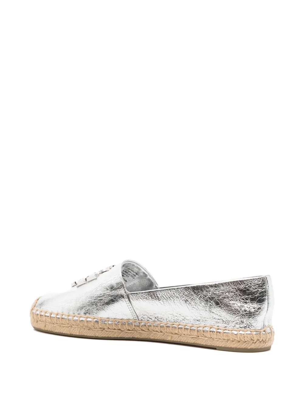 Tory Burch Eleanor Espadrilles Silver