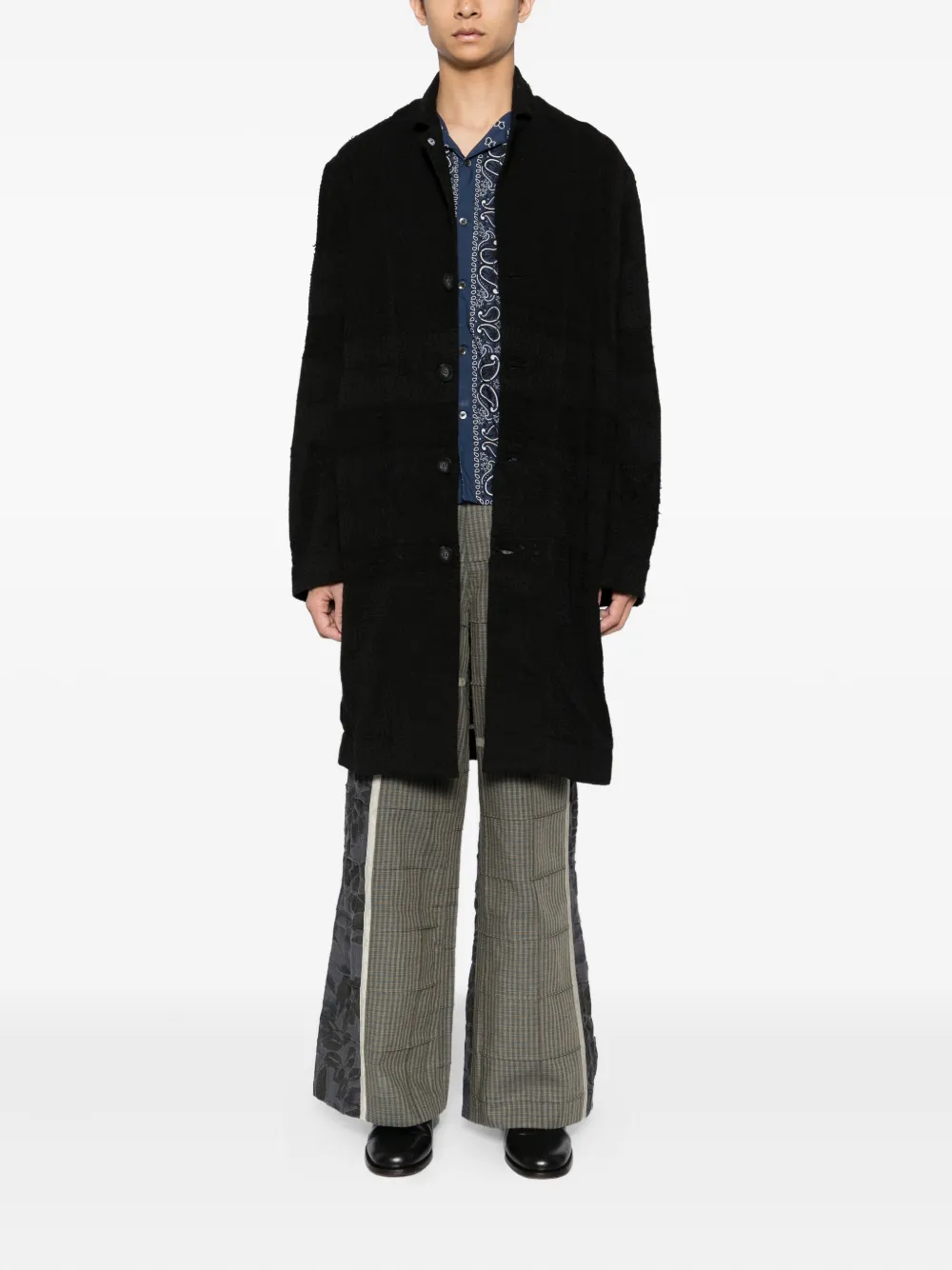 By Walid backed lace pacho coat | Single Breasted Coats | Image 2