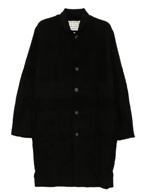 By Walid backed lace pacho coat