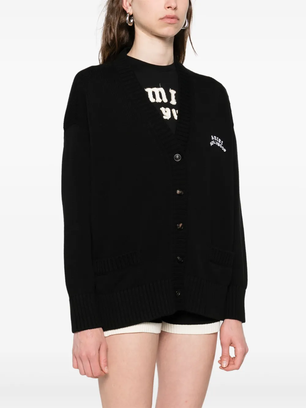 AMIRI Katoenen vest Zwart