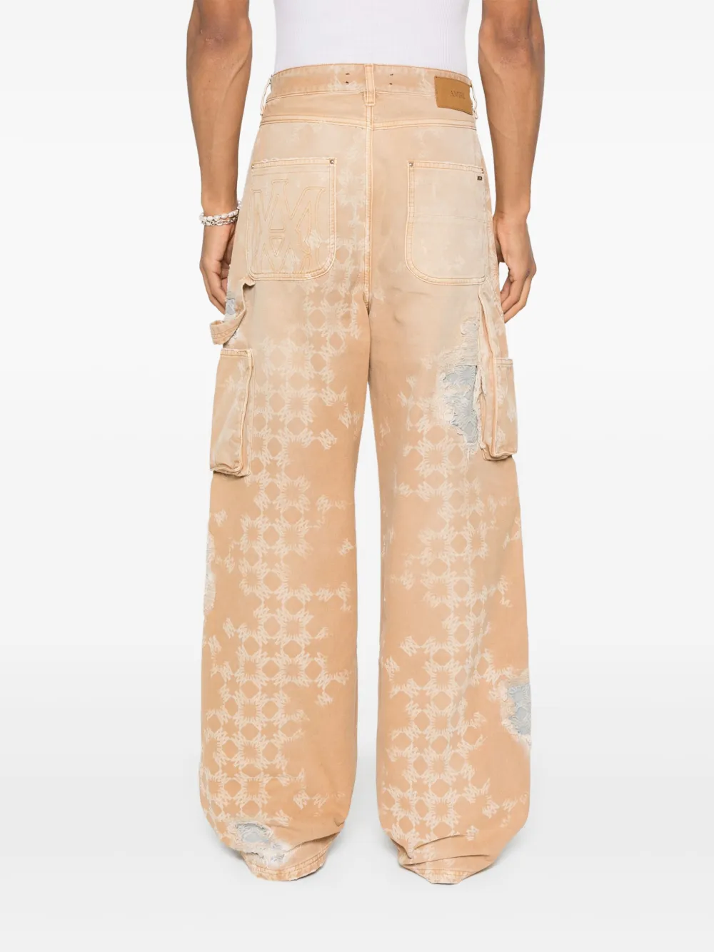 AMIRI Straight jeans Beige