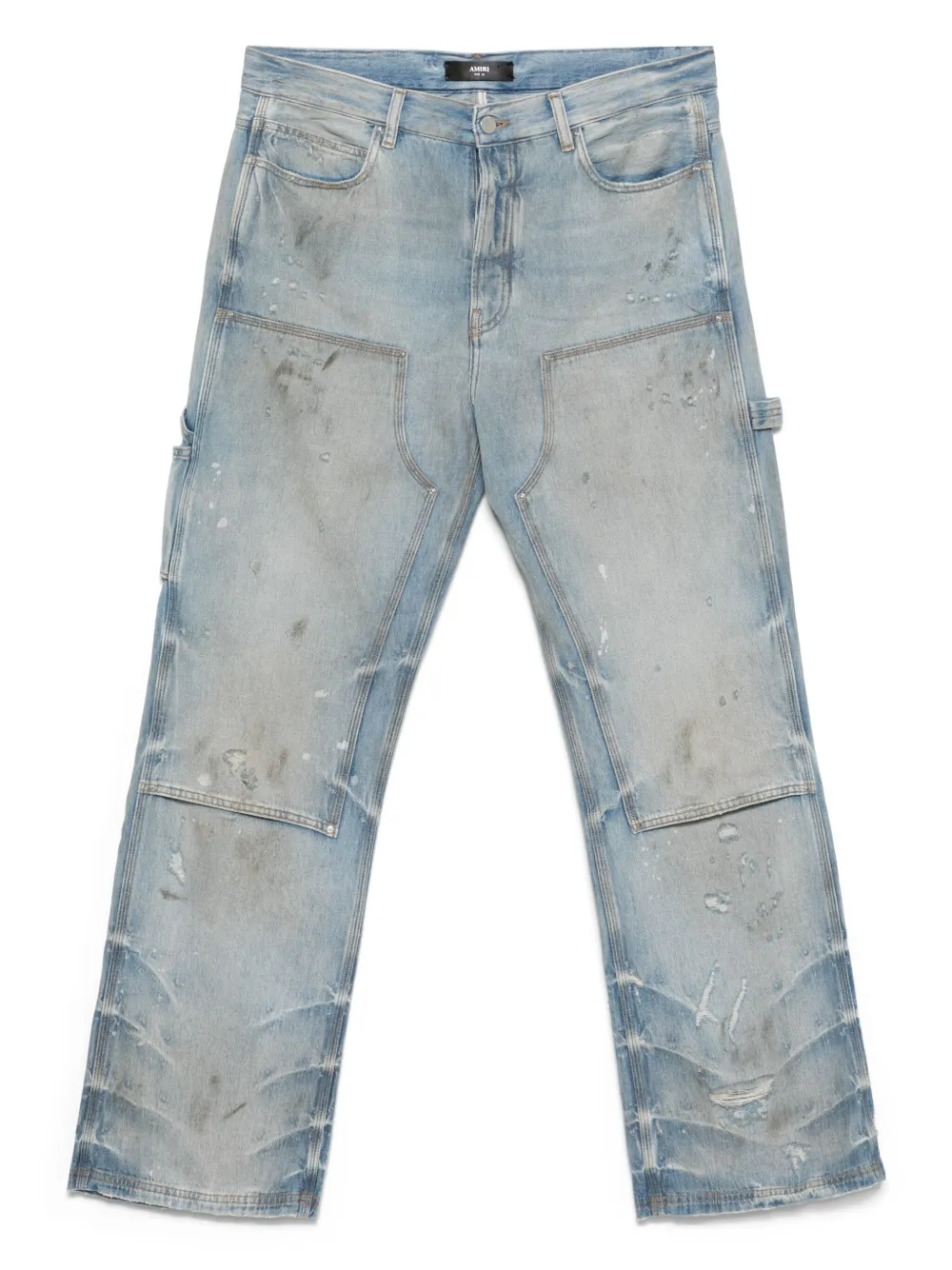 AMIRI Straight jeans Blauw