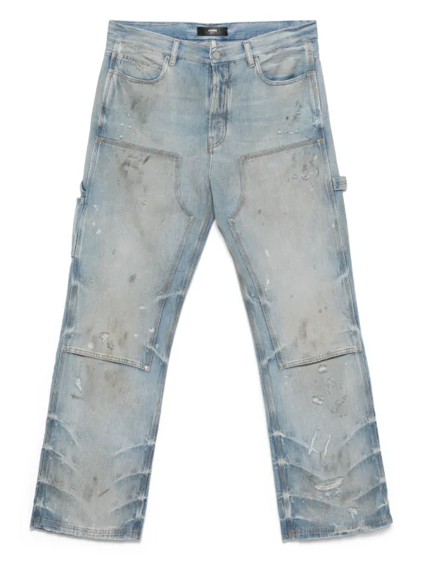 AMIRI メンズ　デニム AMIRI デニムパンツ ボタンフライ ダメージ加工 01-231-41-112890