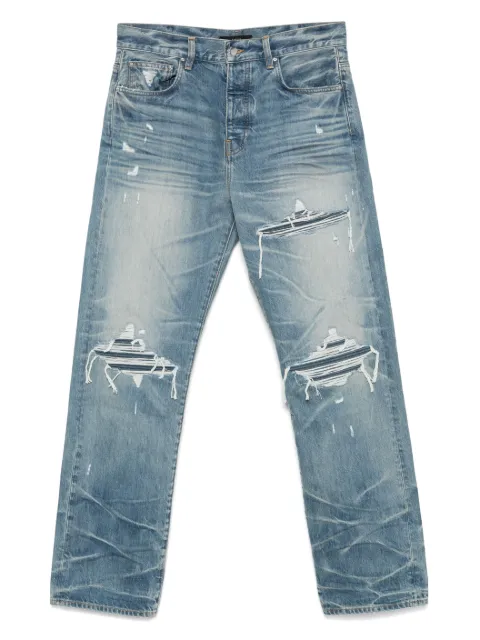 AMIRI Gerade Jeans im Distressed-Look