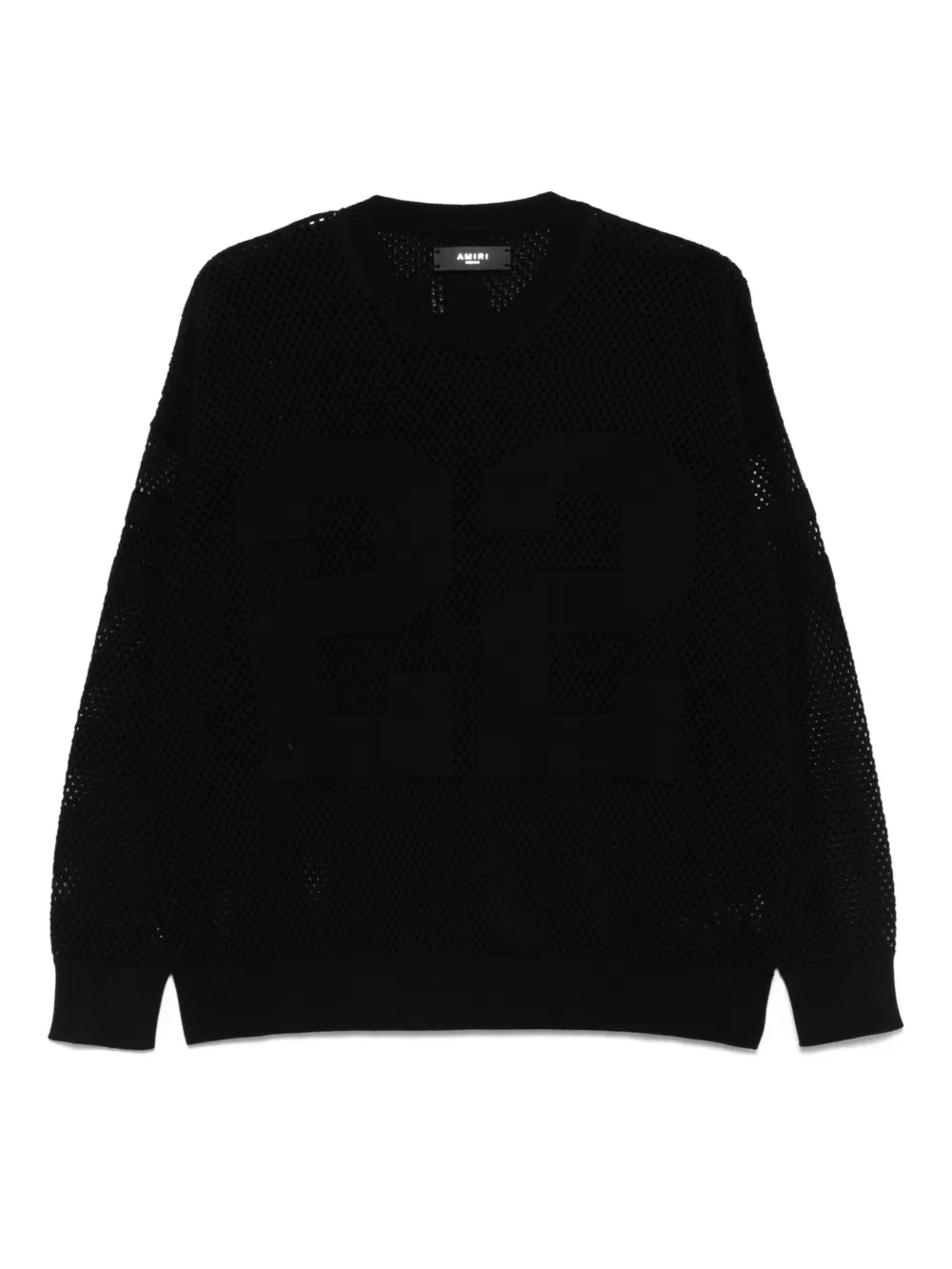 AMIRI suéter con cuello redondo | negro | Image 1