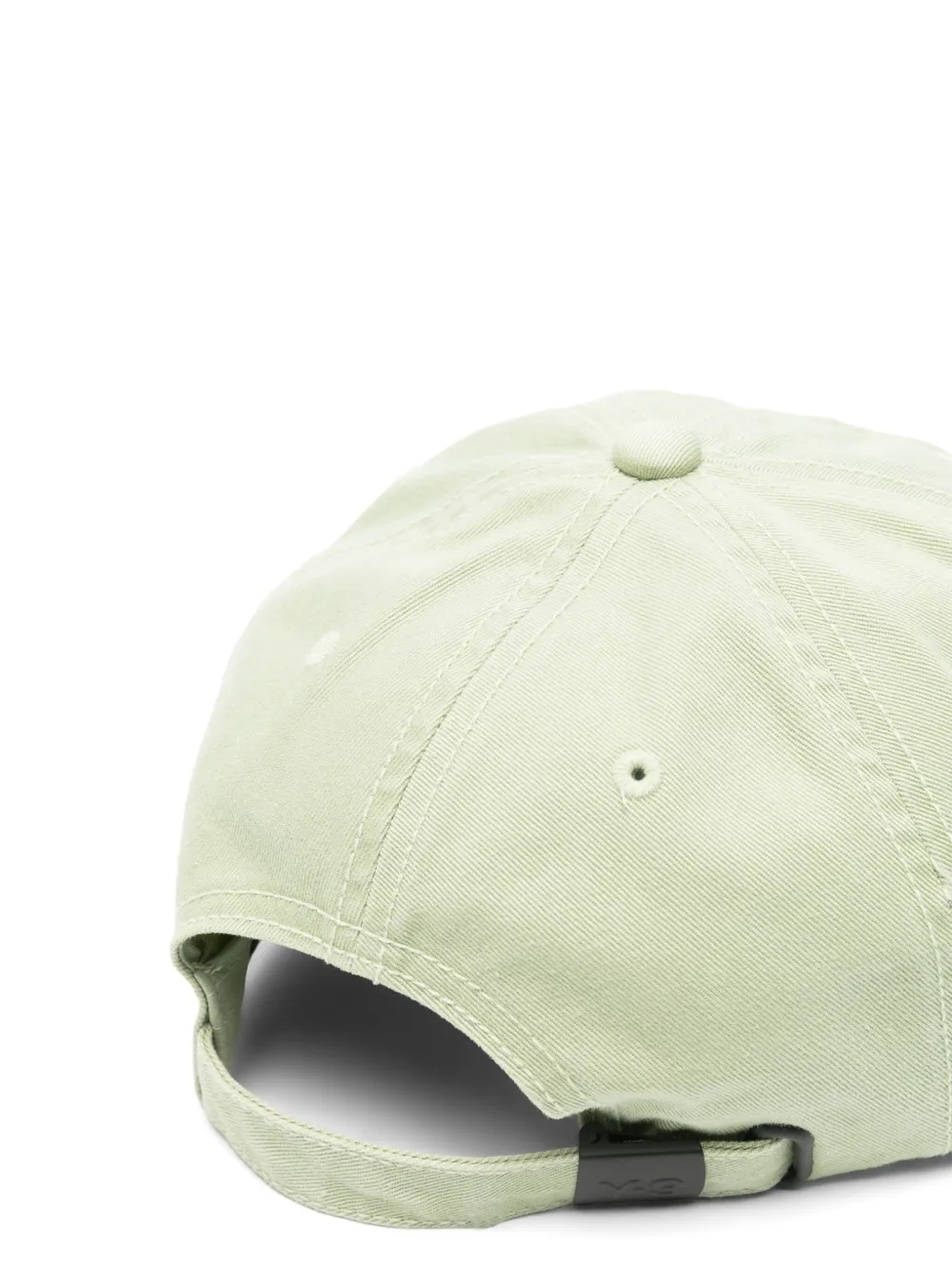 Y-3 Katoenen hoed met geborduurd logo - Groen