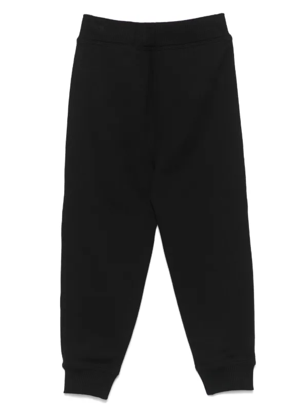 Burberry Kids Cotton Track Pants Black FARFETCH GE