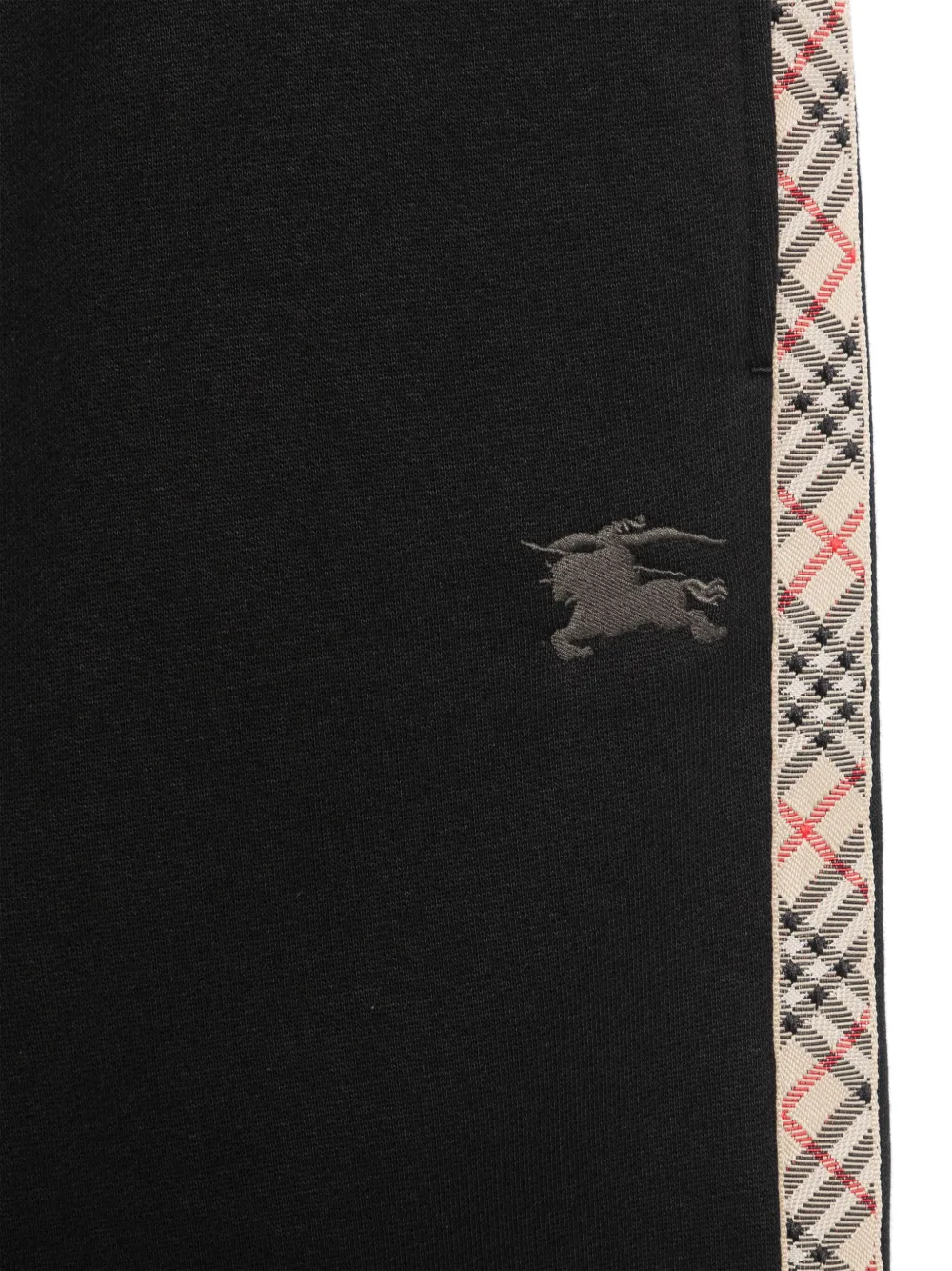Burberry Kids Katoenen trainingsbroek Zwart