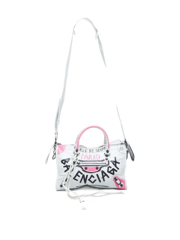 Balenciaga Pre-Owned 2010-2020 City Graffiti Shoulder Bag