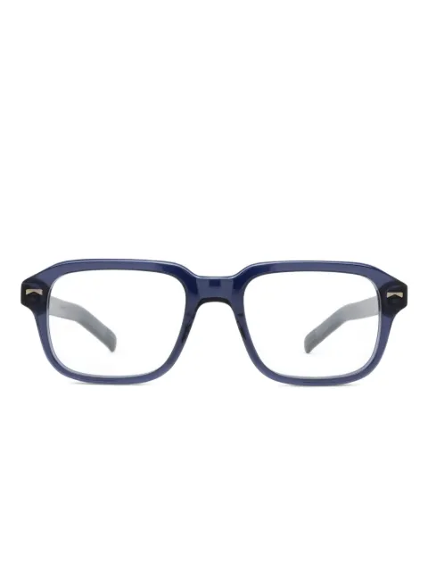 Montblanc lentes con armazón rectangular