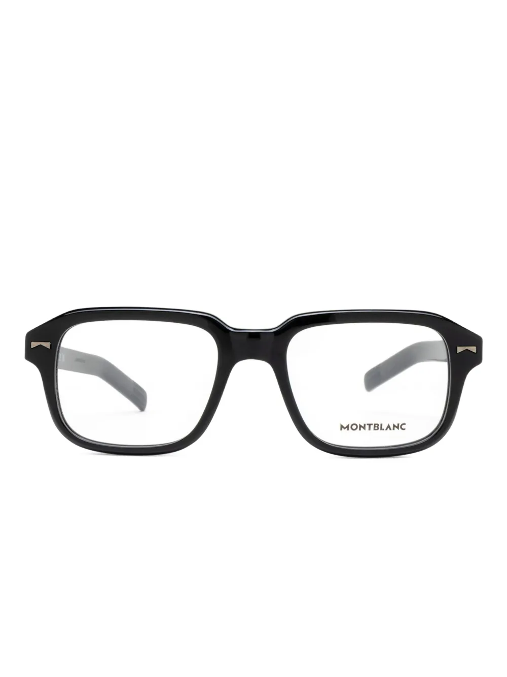 Montblanc square-frame glasses Zwart