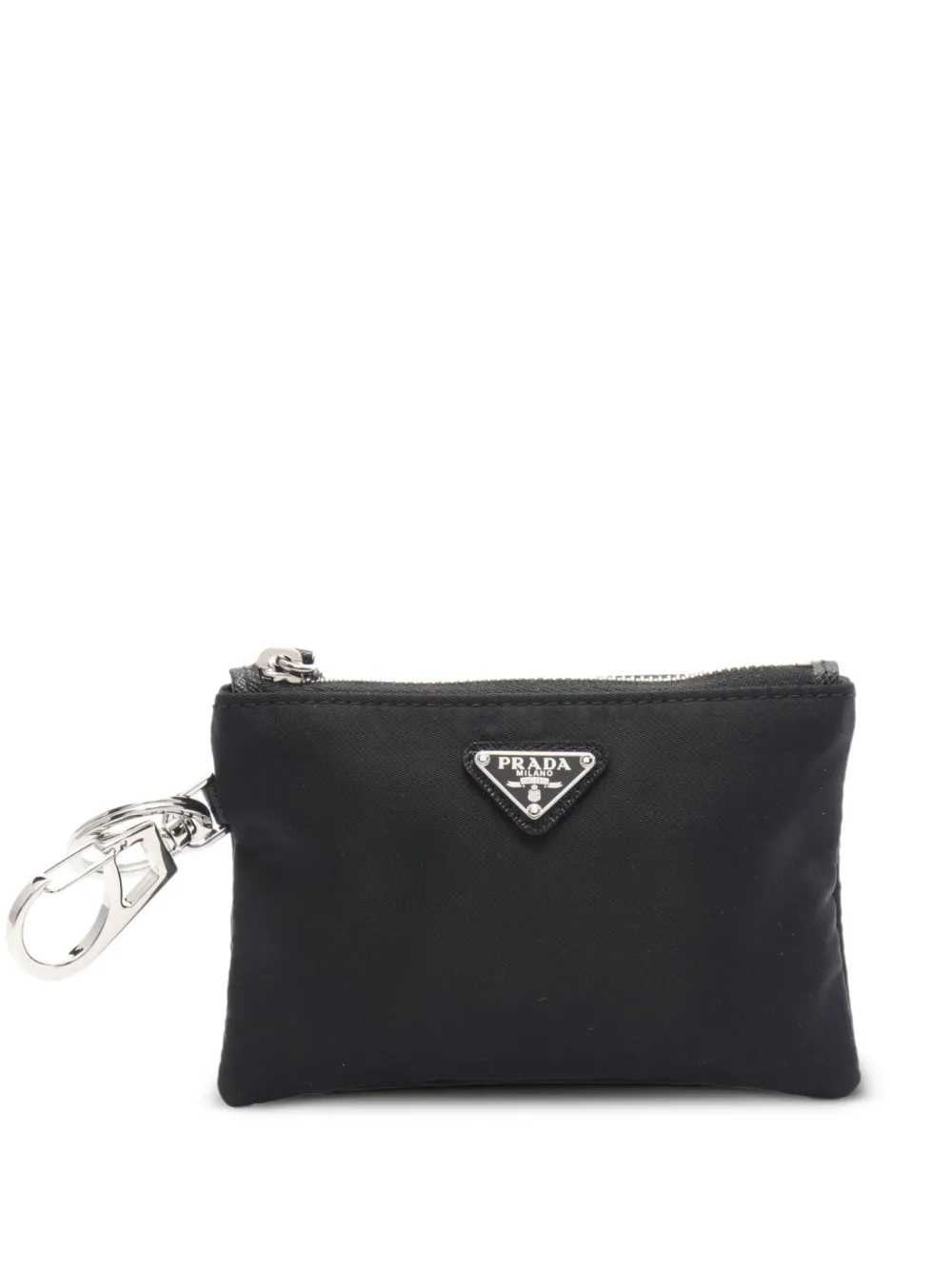 Prada Pre-Owned bolsa de mano con placa del logo 2020 | negro | Image 1