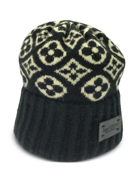 Louis Vuitton Pre-Owned 2000s monogram knit beanie