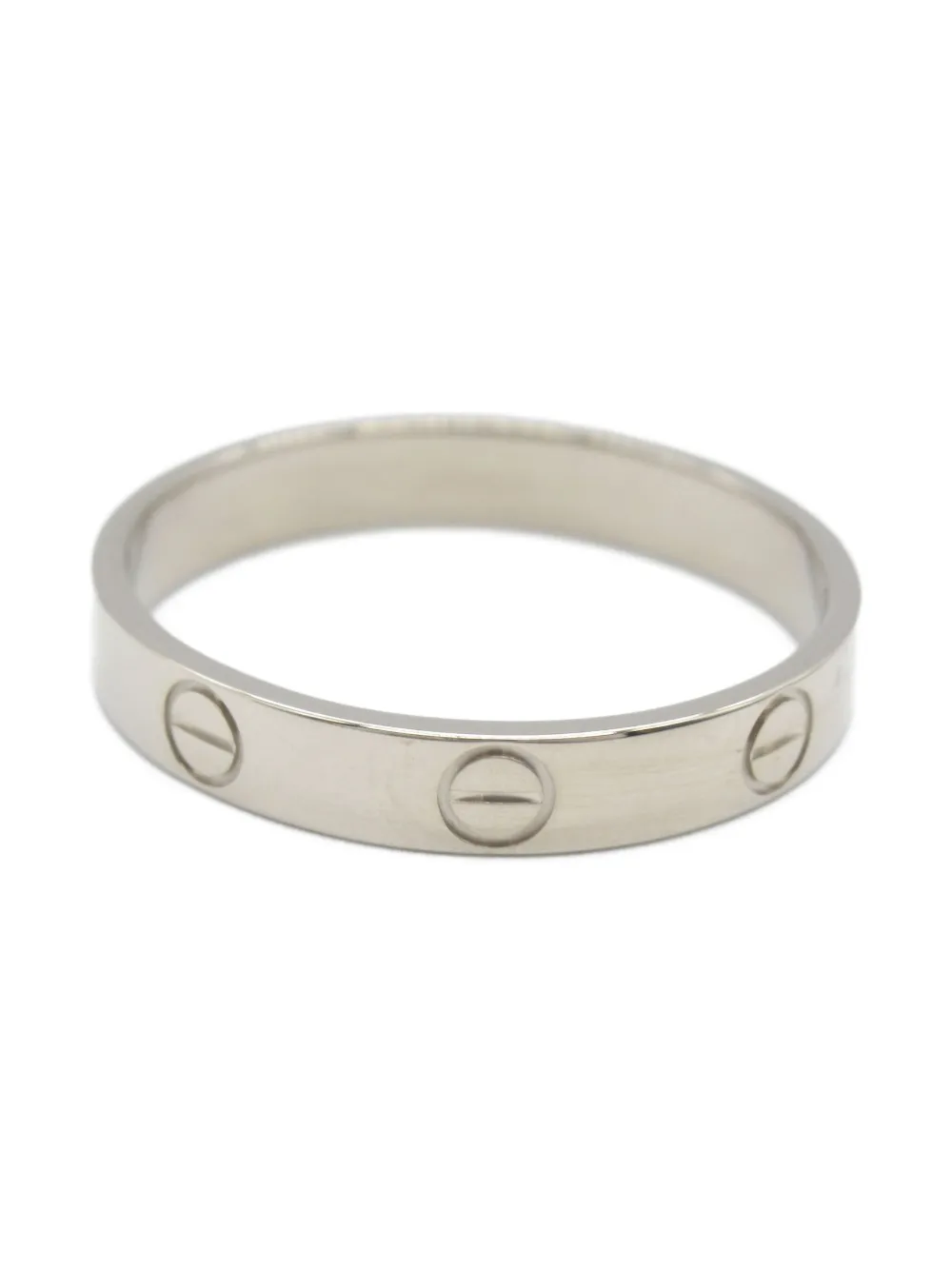 Cartier 10's 18kt white gold mini Love ring | Women | Image 2