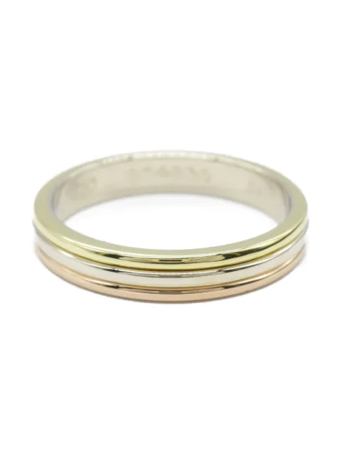 Cartier 10's 18kt gold Vendome ring