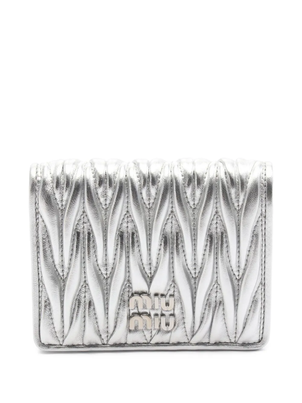 Pre-owned Miu Miu 2020s Matelasse Wallet