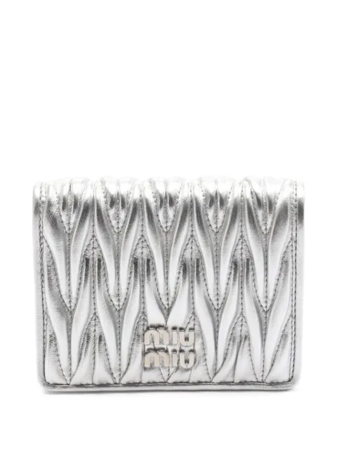 Miu Miu Pre-Owned 2020s Matelasse wallet 