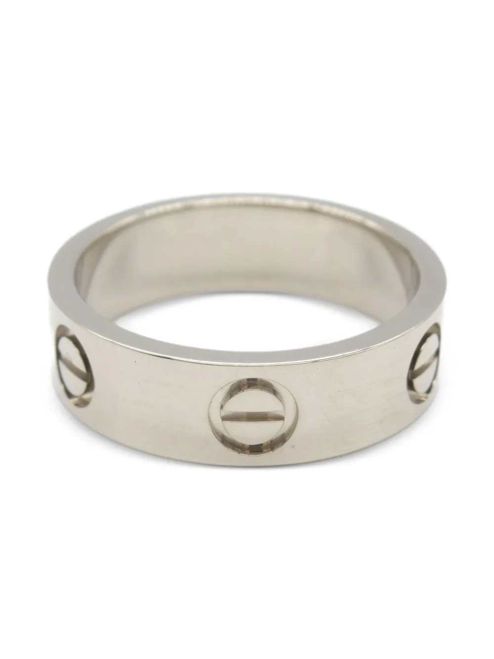 Cartier 2010s 18K white gold Love ring | Silver | Image 1