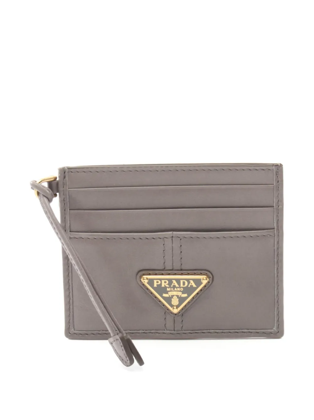 Prada Pre-Owned 2020 Lux カードケース - グレー Prada Pre-Owned 2020 Lux カードケース - グレー