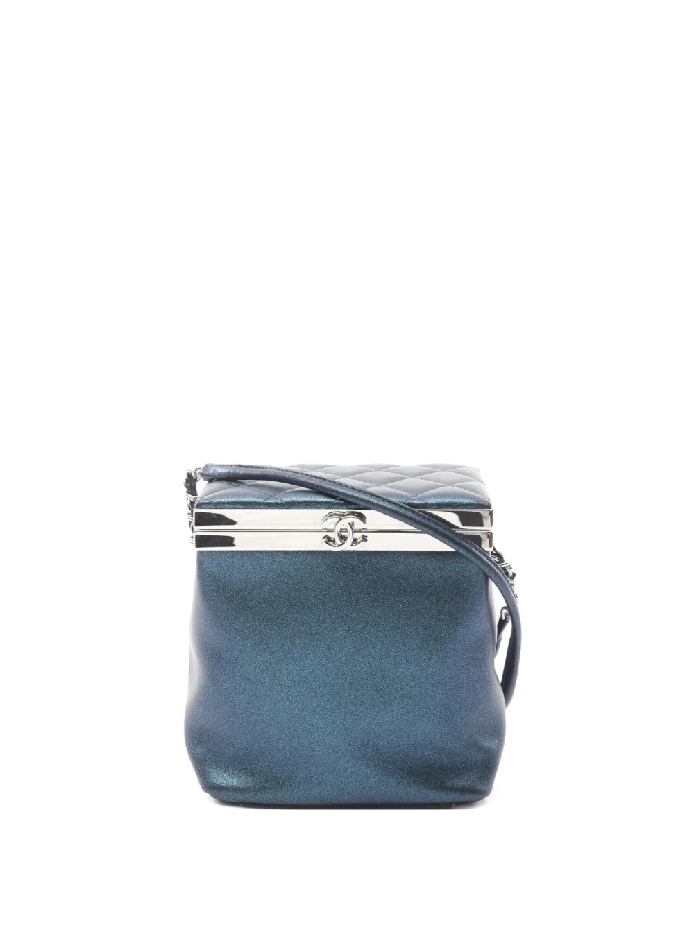 CHANEL Pre-Owned 2016-2017 Coco Mark handbag - ブルー CHANEL Pre-Owned 2016-2017 Coco Mark handbag - ブルー