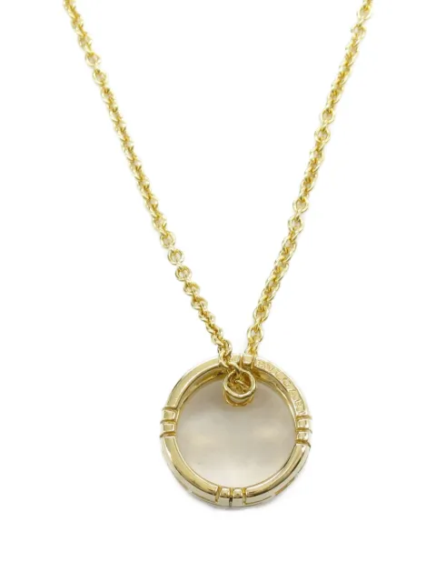 Bvlgari Pre-Owned 2010s 18K yellow gold Parentesi necklace
