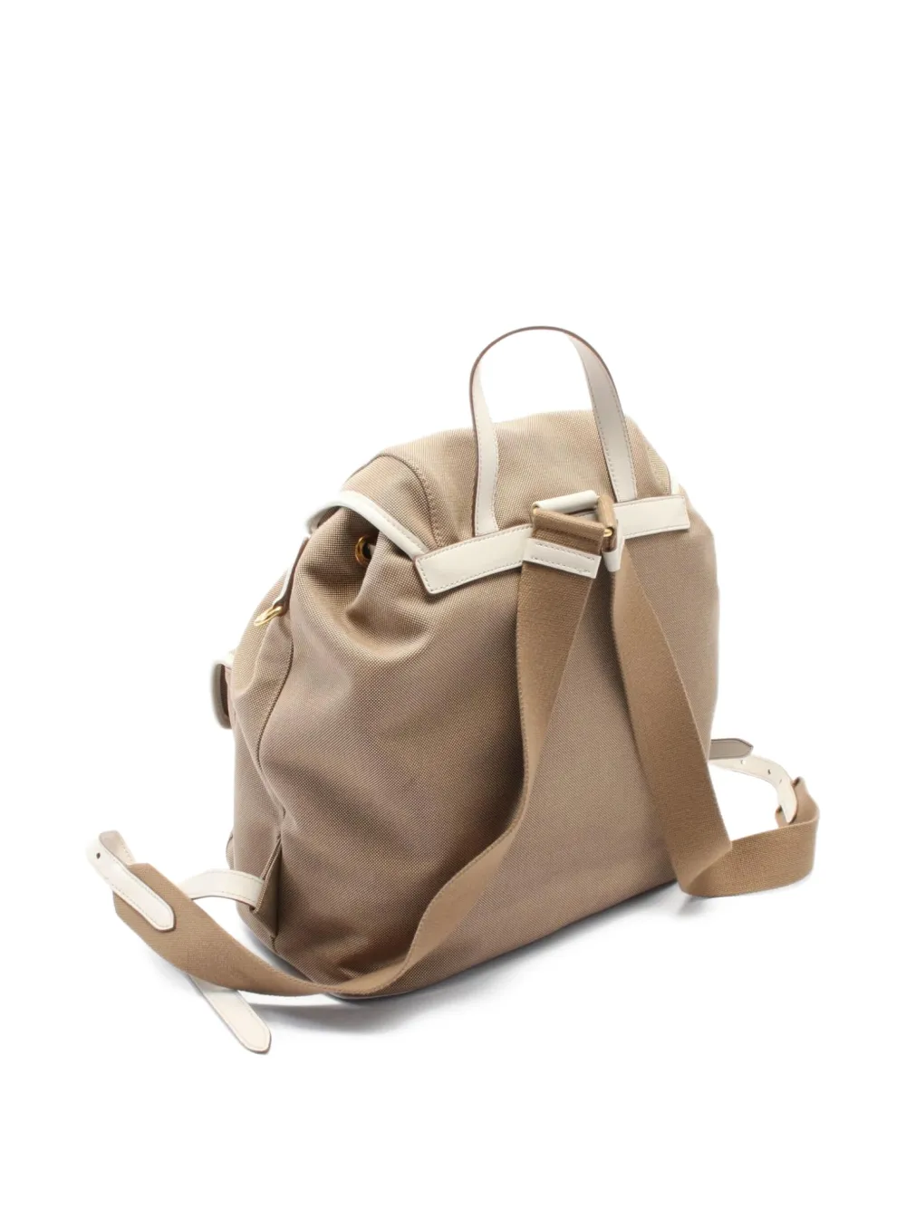 Prada Pre-Owned 10's logo-jacquard backpack | Pre-Owned | Image 2