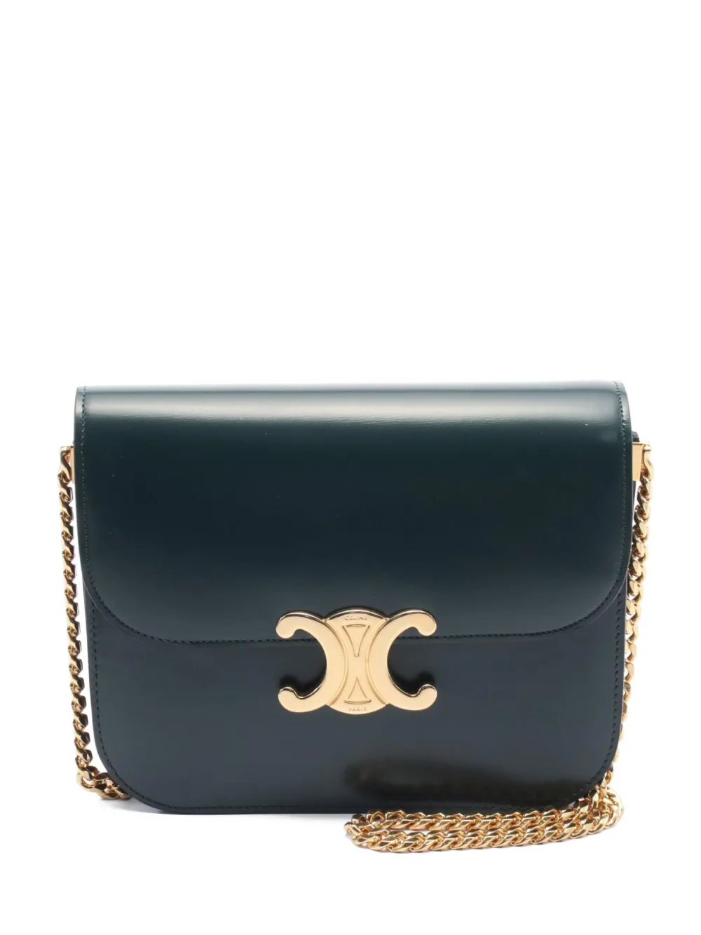 Celine Pre-Owned 2020s medium College bag | Green | Image 1
