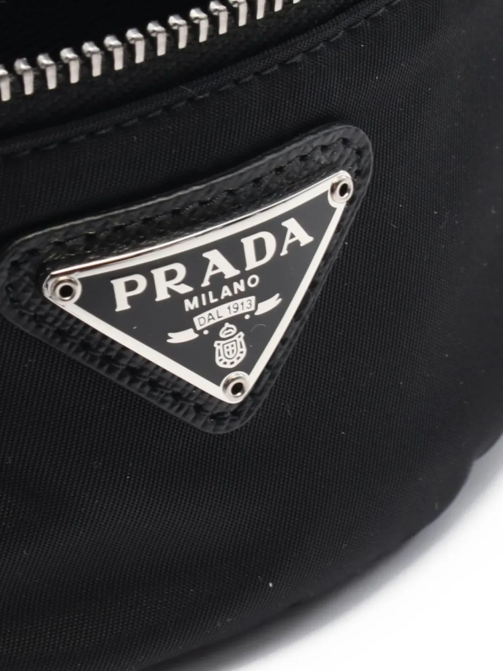 Pre-owned Prada 2020s Triangle Logo Belt Bag